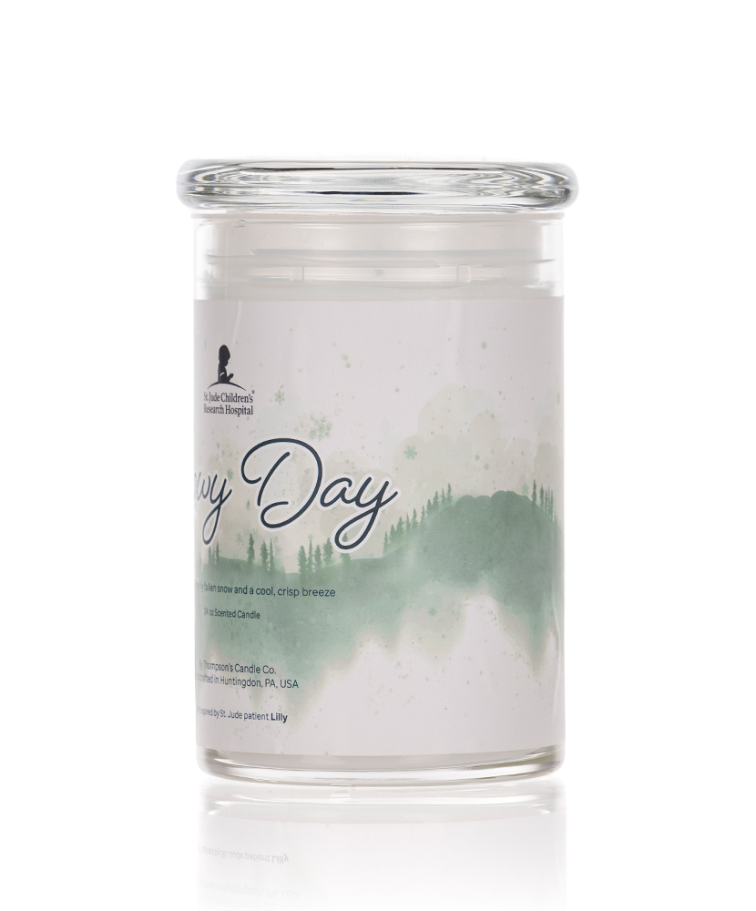 Primary image St. Jude Snowy Day 24 oz. Candle